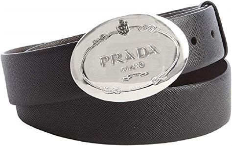 prada oval buckle belt|prada buckle strap shoes.